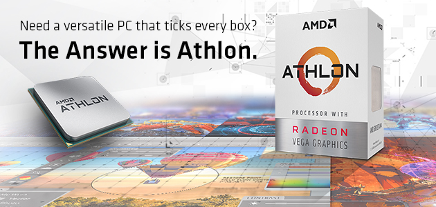AMD Athlon™ procesor sa Radeon™ Vega grafikom!