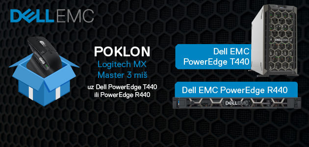 Snažni Dell EMC serveri + poklon!