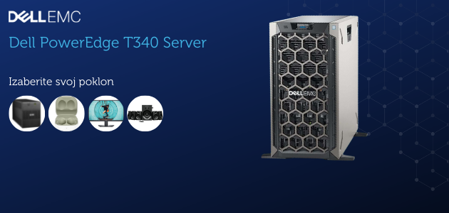 Dell PowerEdge T340 Server: Izaberite svoj poklon