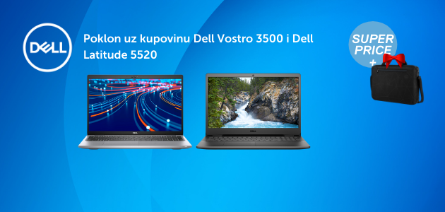 Poklon uz kupovinu Dell Vostro 3500 i Dell Latitude 5520